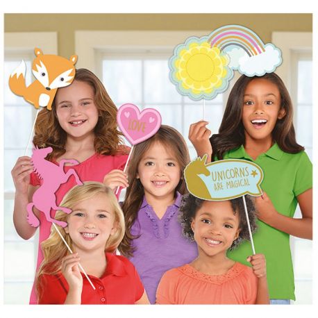 Accesorios Unicornio Magico para Photocall