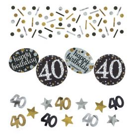 Confeti Elegant Celebracion 40 Años