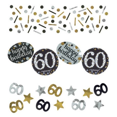 Confeti Elegant Celebracion 60 Años