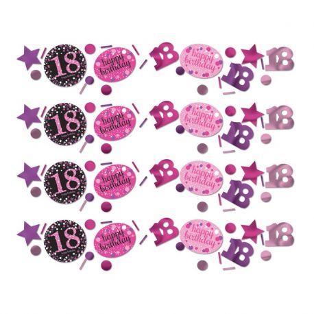 Confeti Elegant Pink 18 Años
