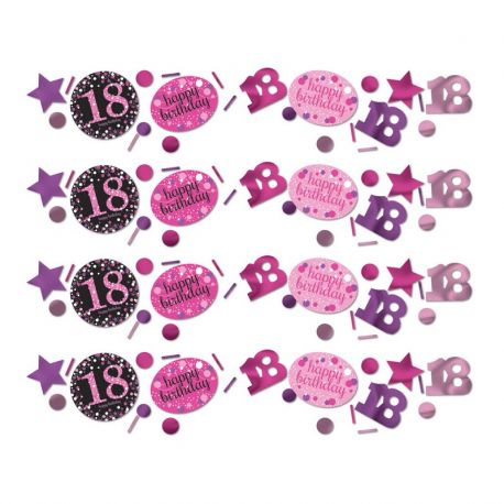 Confeti Elegant Pink 18 Años