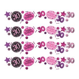 Confeti Elegant Rosa Celebración 30 Años