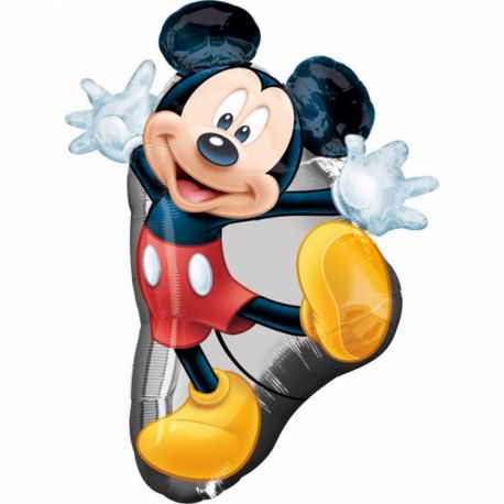 Globo en Forma de Mickey Mouse 55 cm x 78 cm