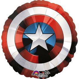 Globo Forma Escudo Capitán America Avengers