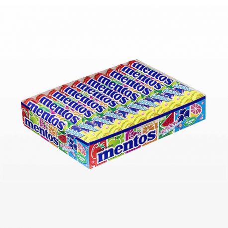 Caramelos Mentos Rainbow 20 paquetes