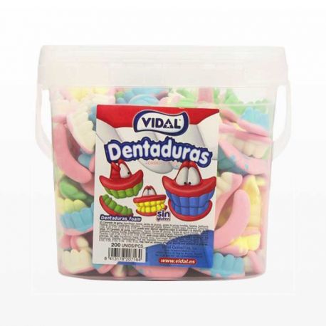 Chuches Dentadura de Sabores 200 uds