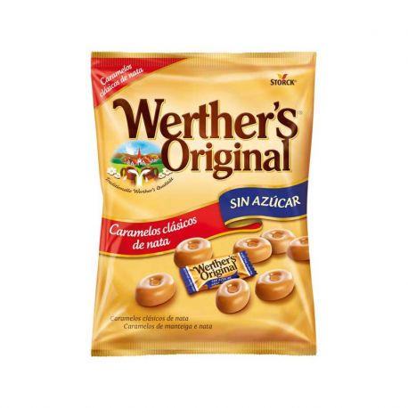 Caramelos Werther's Original Cero Azúcar 12 paquetes