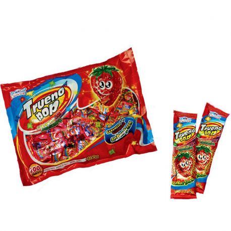 Caramelos Trueno Pop 200 uds