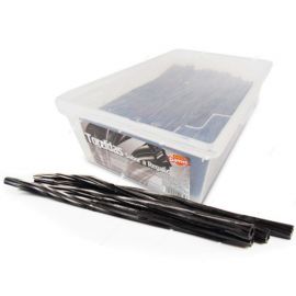 Regaliz Negro Torcido Damel 200 uds