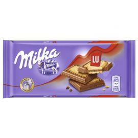 Milka Sandwich LU Tableta 18 paquetes Milka Sandwich LU Tableta 18 paquetes