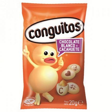 Conguitos Panoplia Blancos 24 paquetes