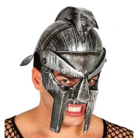 Casco de Gladiador Plateado Casco de Gladiador Plateado