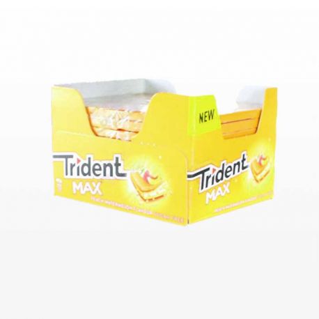 Chicles Trident Maxii Sandia y Melocotón 12 paquetes