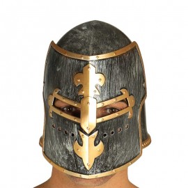 Casco de Caballero Dorado Casco de Caballero Dorado