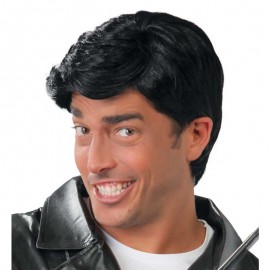 Peluca Negra para Hombre