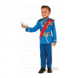Disfraz de Príncipe Real Azul Infantil