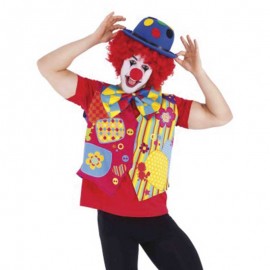 Peluca Afro Roja Adulto