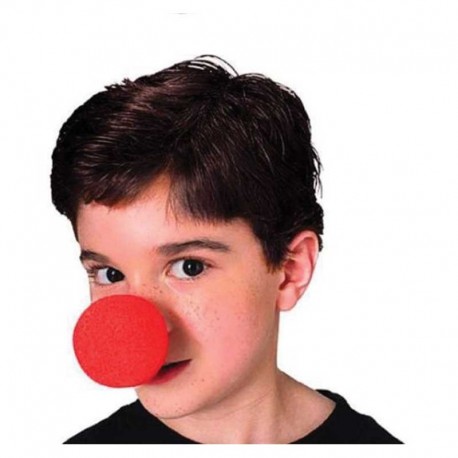 Nariz Payaso Foam Roja Adulto
