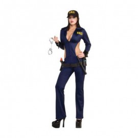 Disfraz de FBI Azul para Adultos