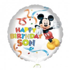 Globo Happy Birthday Mickey Mouse