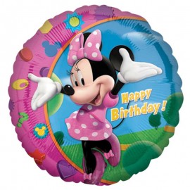 Globo Happy Birthday Minnie