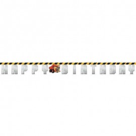 Guirnalda Construcción 18 cm x 3 m