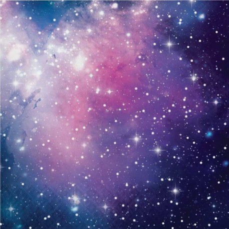 16 Servilletas Galaxy 32 cm