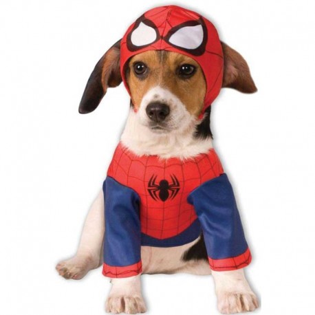 Disfraz de Spiderman para Mascota
