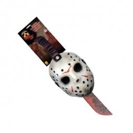 Set de Máscara y Machete de Jason V13 Set de Máscara y Machete de Jason V13