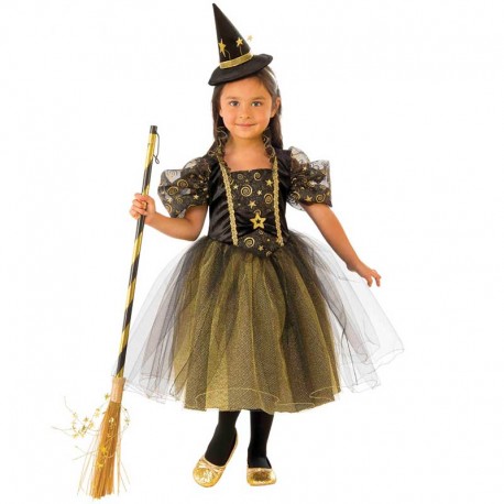 Disfraz de Bruja Estrellitas Infantil