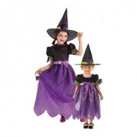 Disfraz de Brujita Glitter Infantil Disfraz de Brujita Glitter Infantil