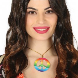 Collar Hippie Peace Multicolor Collar Hippie Peace Multicolor