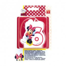 Vela nº6 Minnie Mouse