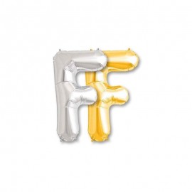Globo Letra F Foil 86 cm