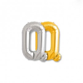 Globo Letra Q Foil 86 cm