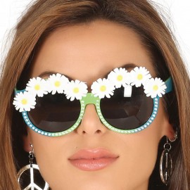 Gafas Verdes con Margaritas Gafas Verdes con Margaritas
