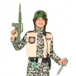 Cinturón Militar con Casco Infantil Cinturón Militar con Casco Infantil
