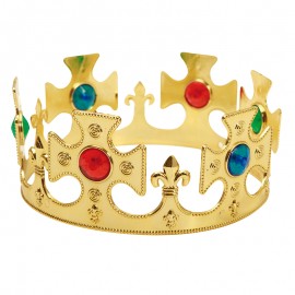 Corona de Rey Ajustable - FiestasMix
