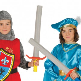 Espada Medieval Goma Eva Infantil 63 cm Espada Medieval Goma Eva Infantil 63 cm