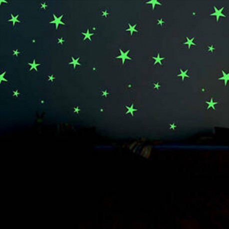 Estrellitas Brillo en la Oscuridad
