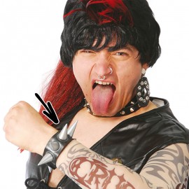 Muñequera Punk de Pinchos Muñequera Punk de Pinchos