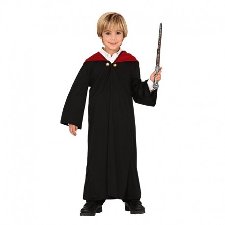 Disfraz Estudiante De Magia Negro Infantil