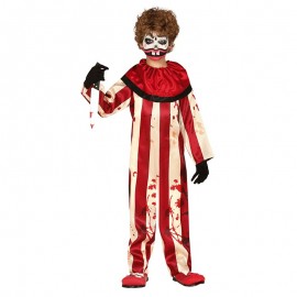 Disfraz Payaso De Rayas Infantil Disfraz Payaso De Rayas Infantil