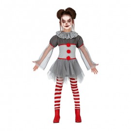 Disfraz Bad Clown Girl Infantil