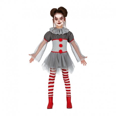 Disfraz Bad Clown Girl Infantil