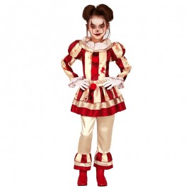 Disfraz Payasa Rayas Infantil
