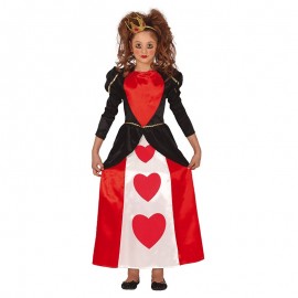 Disfraz Reina Corazones Infantil Disfraz Reina Corazones Infantil