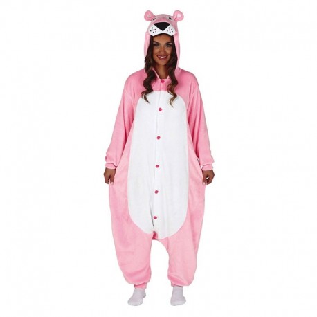Disfraz Pantera Pijama Adulto