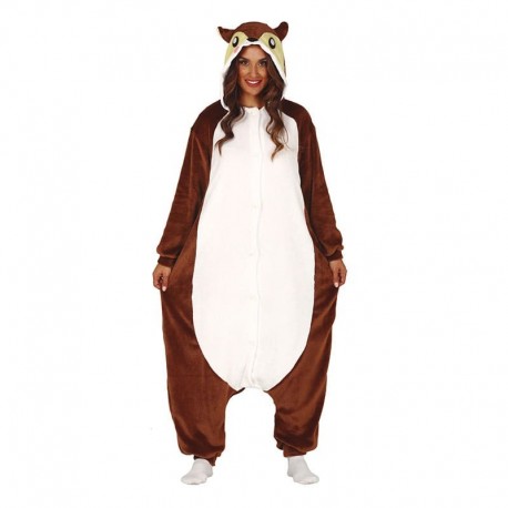 Disfraz Ardilla Pijama Adulto