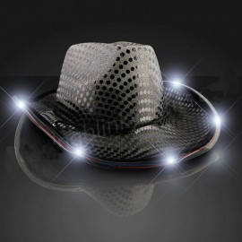 Sombrero de Cowboy con Luces Led